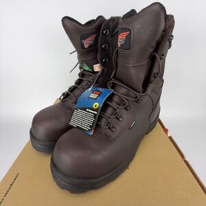 Red Wing King Toe 8-Inch Waterproof Work Boots Leather Mens 13 EE 3548 NOS NWT